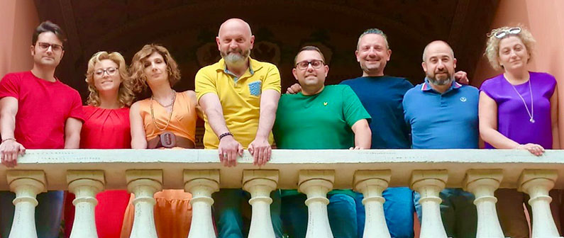 ANA-Pride_795x336 Members of one of our newest ERG chapters: LEARN (LGBTQ+ Employees & Allies Resource Network) in Italy.