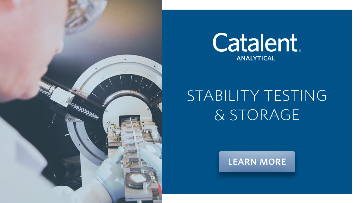 Stability Testing & Storage Catalent