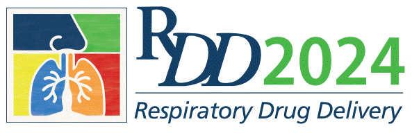 Logo for the 2024 Respiratory Drug Delivery Conference